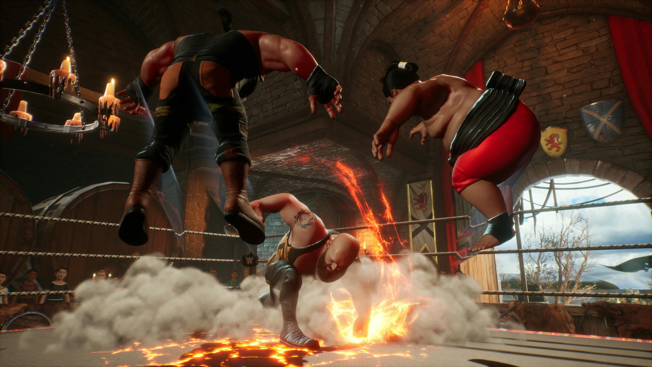 WWE 2K 竞技场 WWE 2K Battlegrounds WWE 2K 杀戮战场 v1.0.0.0 免安装中文版[6.81G]【B3401】