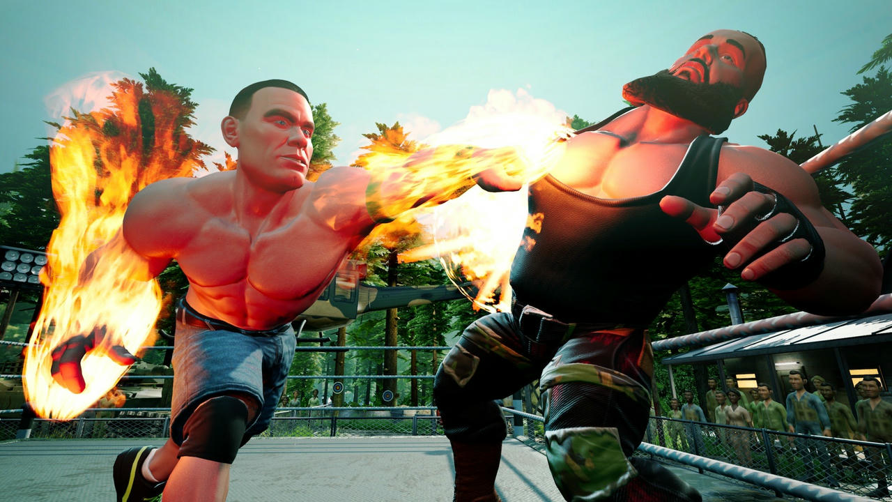 WWE 2K 竞技场 WWE 2K Battlegrounds WWE 2K 杀戮战场 v1.0.0.0 免安装中文版[6.81G]【B3401】